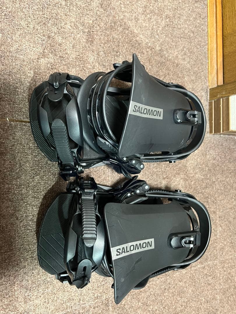 SALOMON スノーボードビンディング ブラック