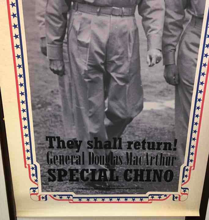 ⭐️Special Chino チノパン壁掛けヴィンテージポスター⭐️