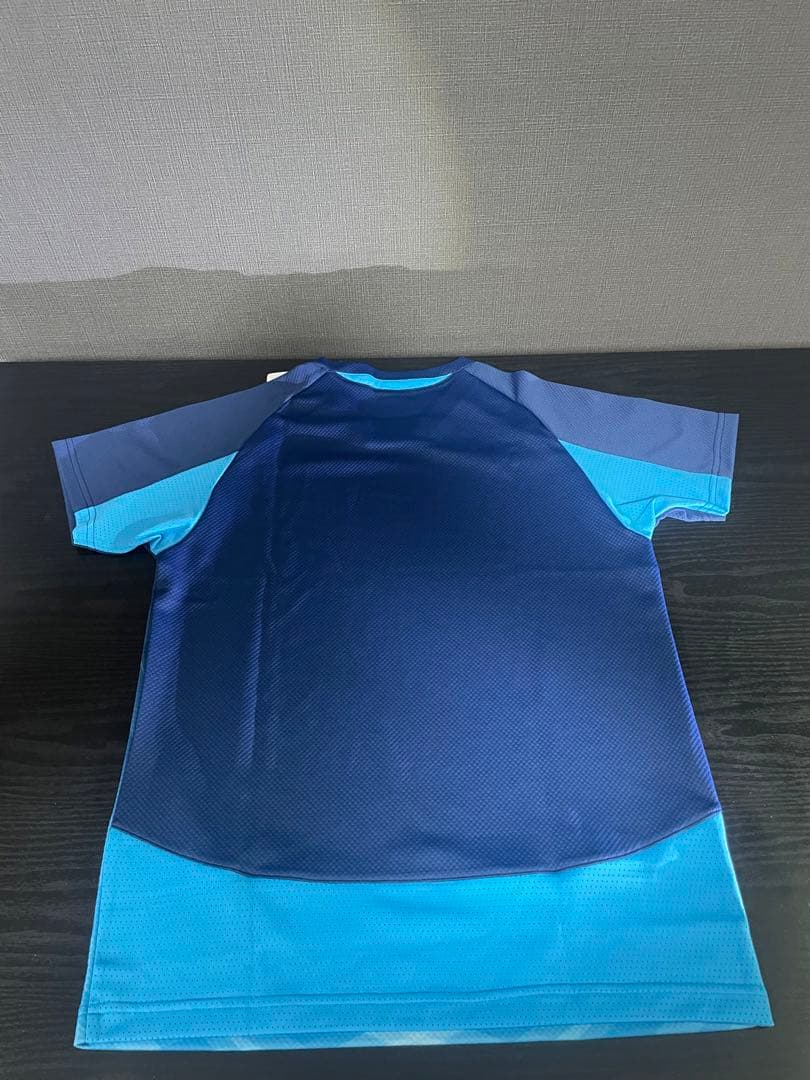日本代表　桃田賢斗モデル　YONEX バドミントンウェア 青 グラデーション