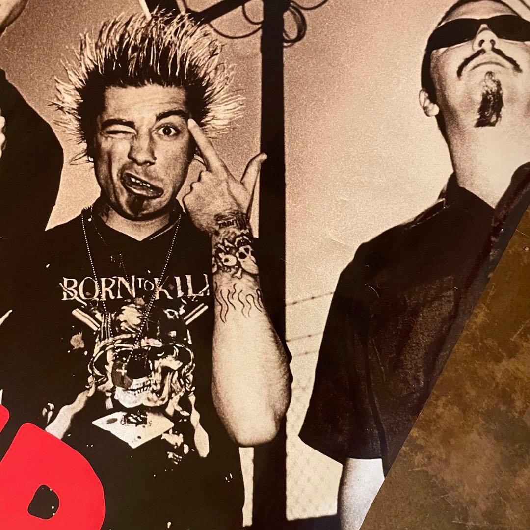 90s デッドストックRANCID 大判ポスター