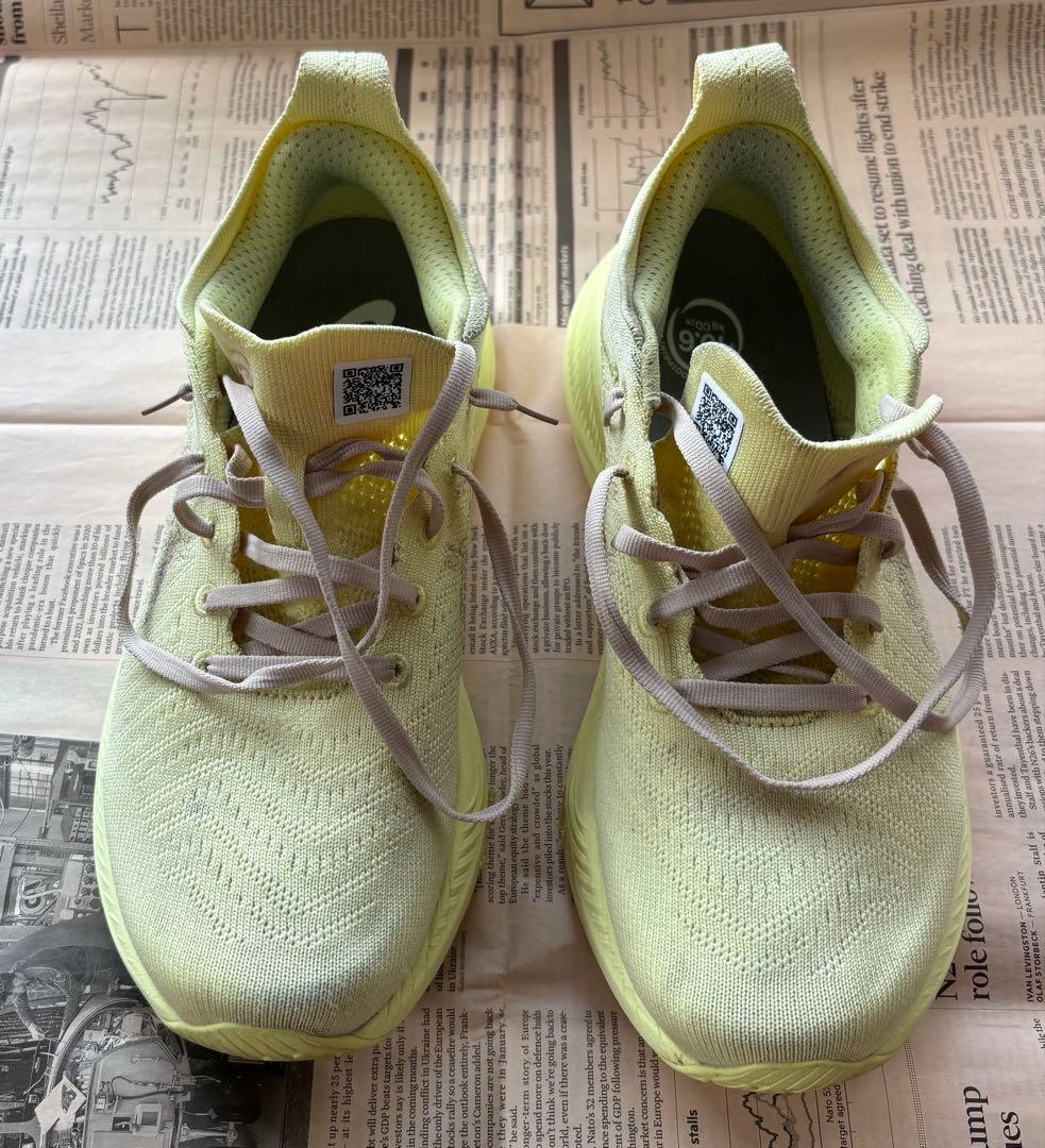 ⑪ asics　アシックス　ニンバス　ミライ　ランニングシューズ　トレシュー