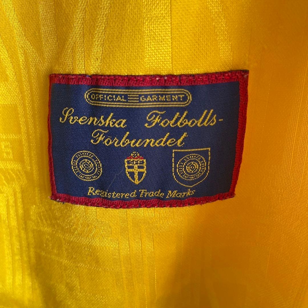 90s adidas サッカー スウェーデン代表 ユニフォーム サッカーシャツ
