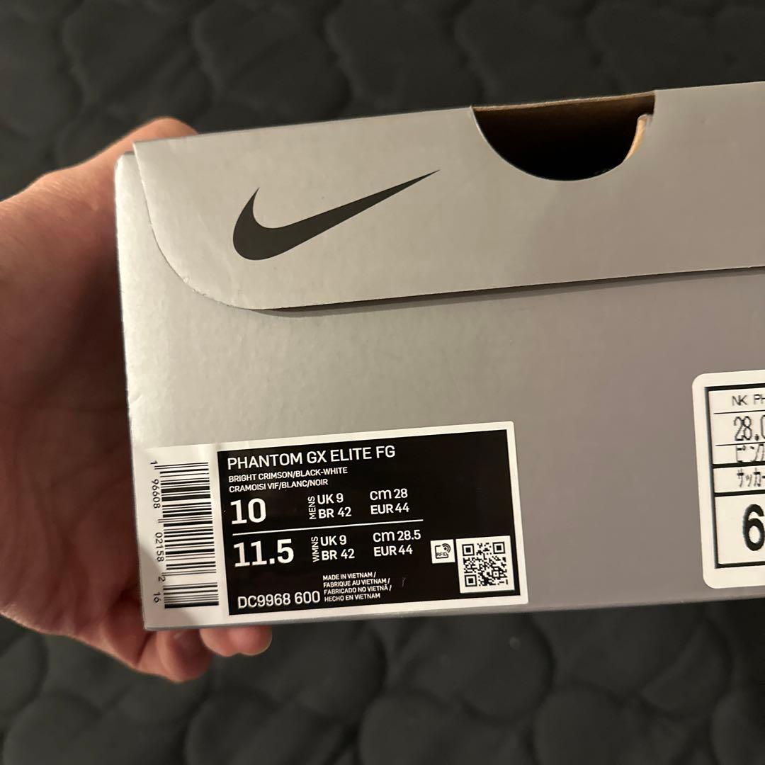 去年末買ったナイキFGサッカーの靴