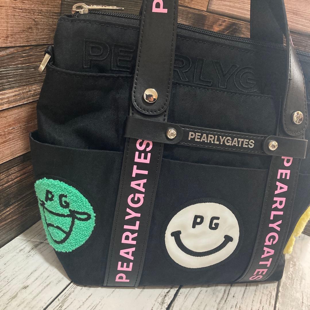 【美品】PEARLY GATES パーリーゲイツ カートバック ニコちゃん