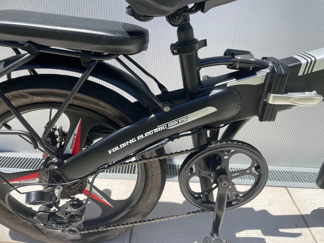 動作品 FLYFISH 折り畳み 電動アシスト自転車 走行379km 20インチ