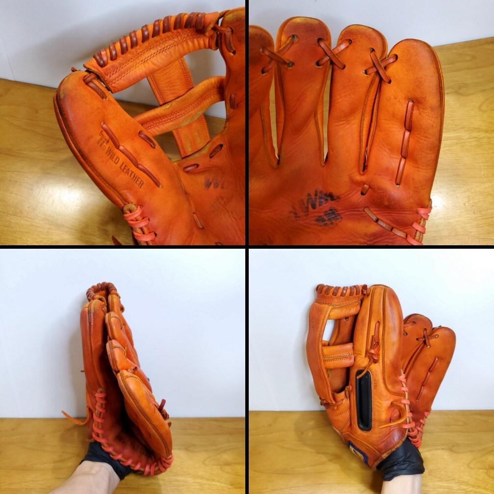 ミズノ スロットオン 限定 Mマーク ビンテージグラブ 外野用 軟式グローブ
