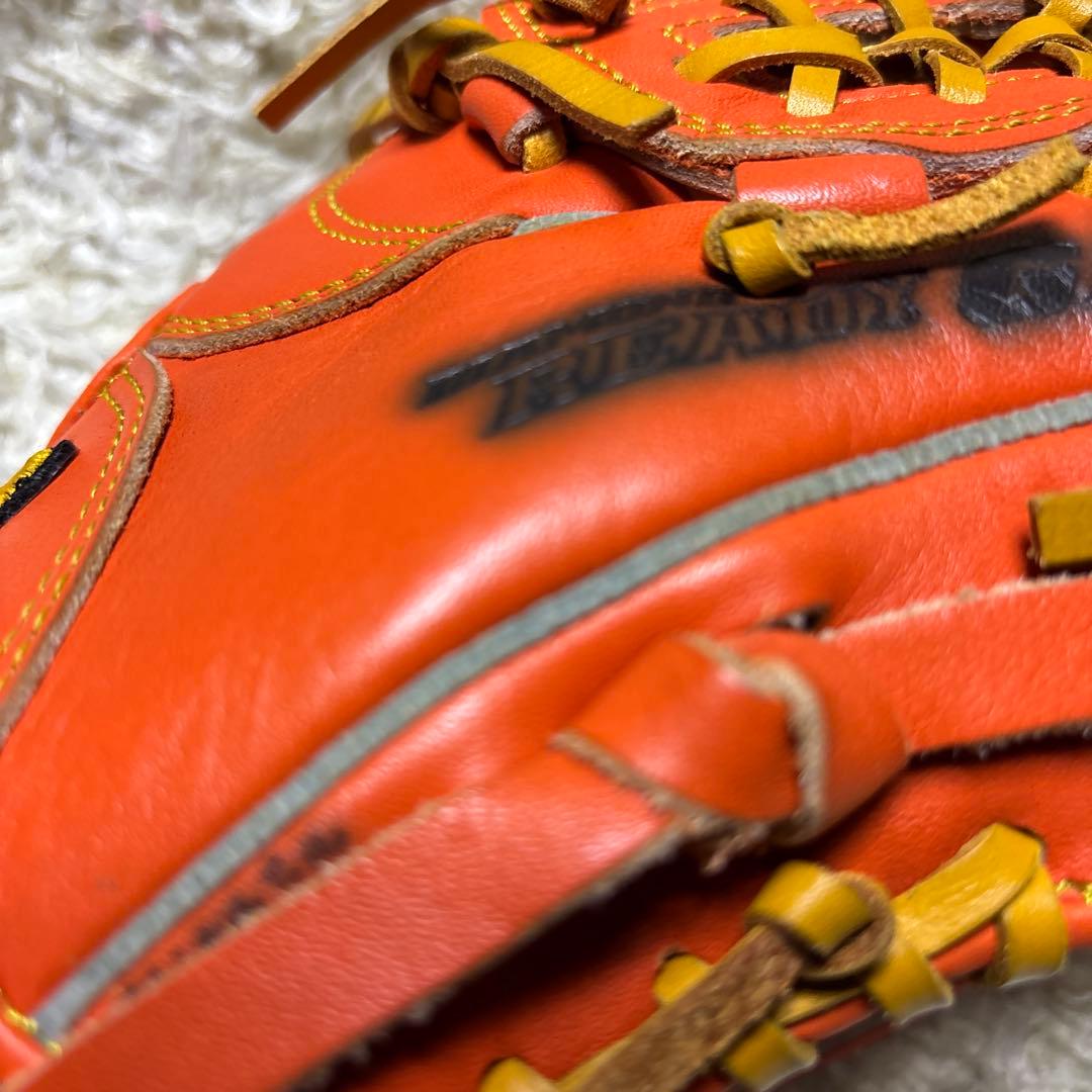 NIKE DIAMOND READY GATE 野球 グローブ 軟式 オレンジ