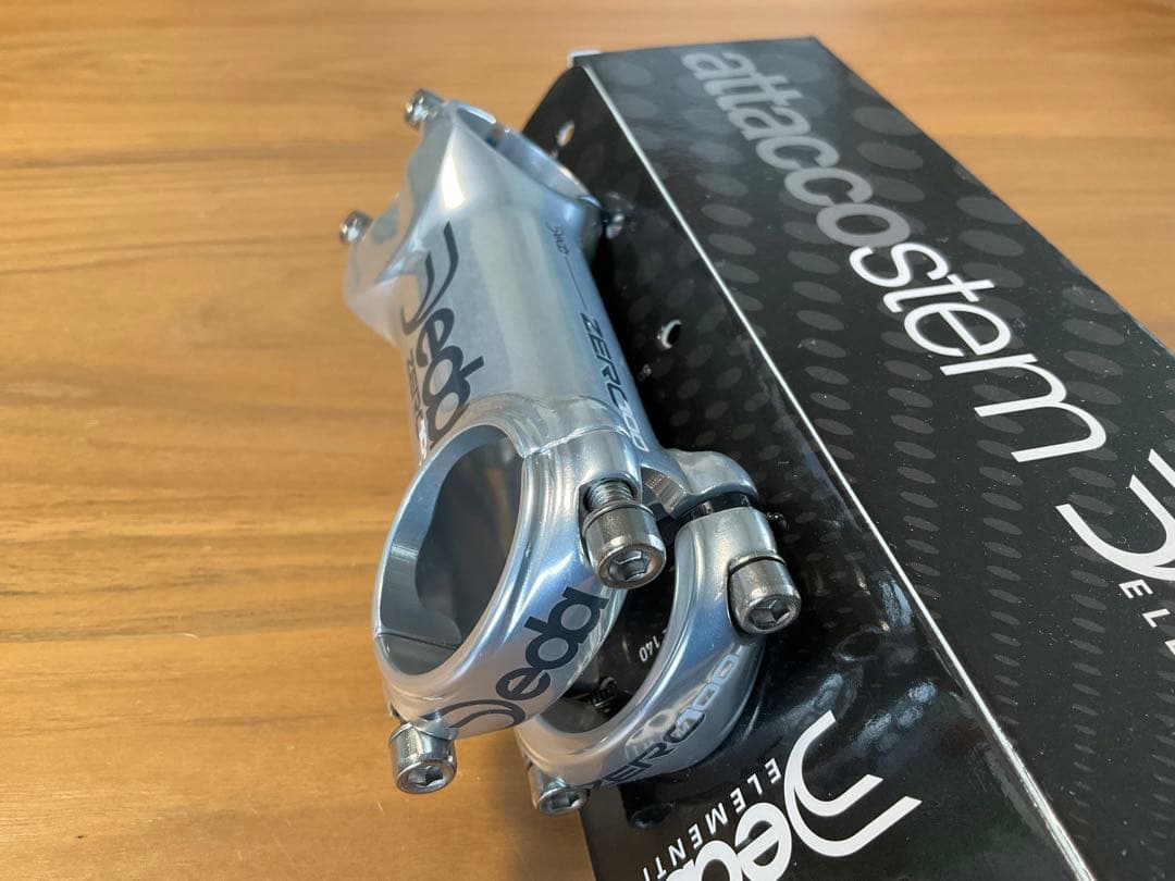 デダZERO100ステム　90mm/31.7mm シルバーポリッシュ