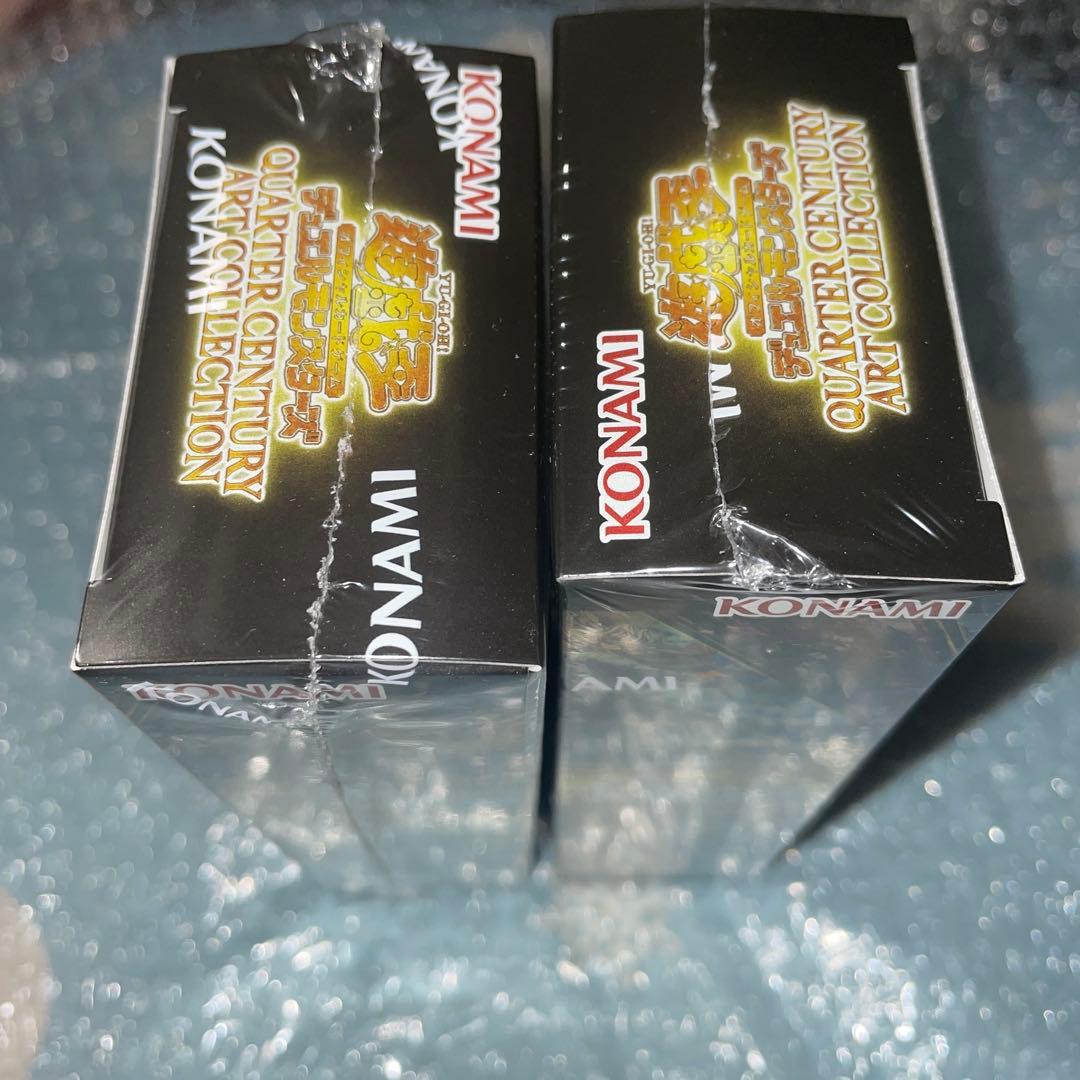 遊戯王カード　クォーターセンチュリー　シュリンク付き