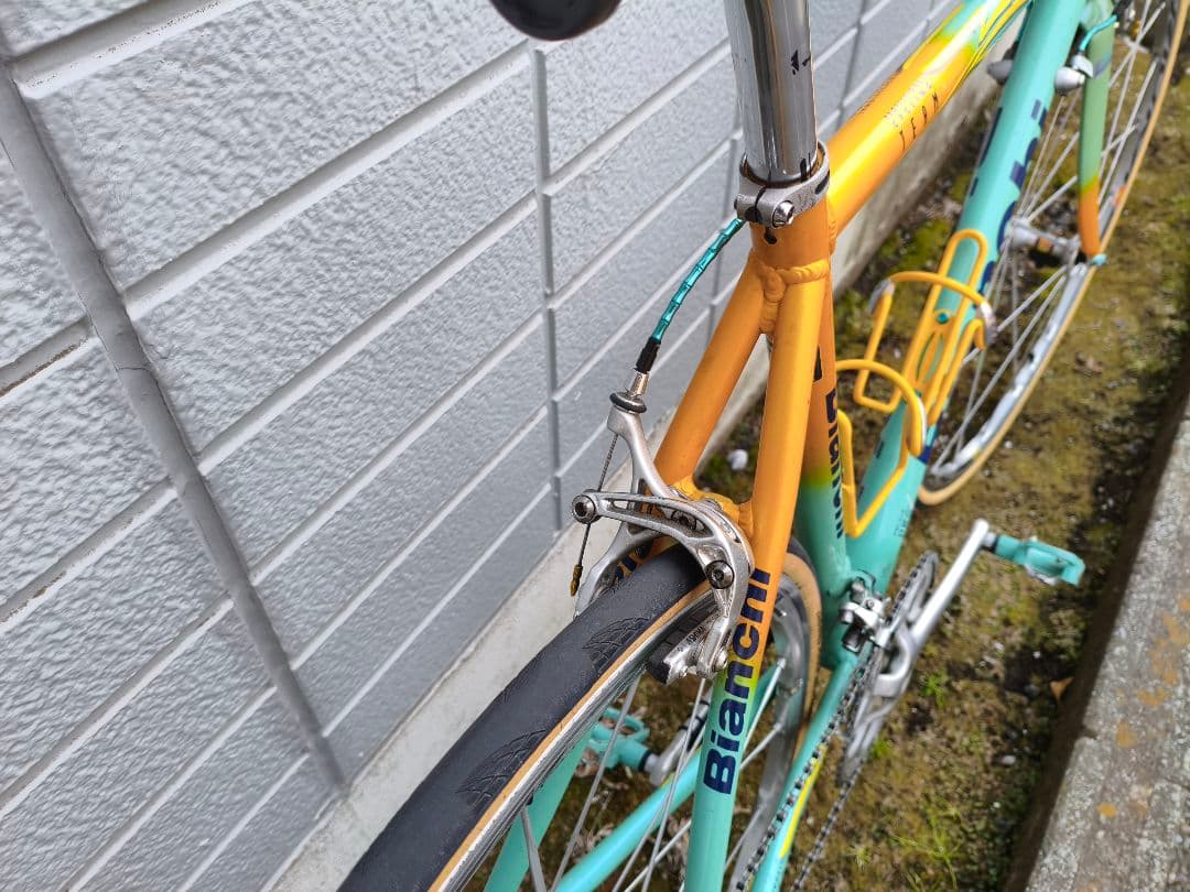 オレンジBianchi MegaPro L パンターニ　直接受渡