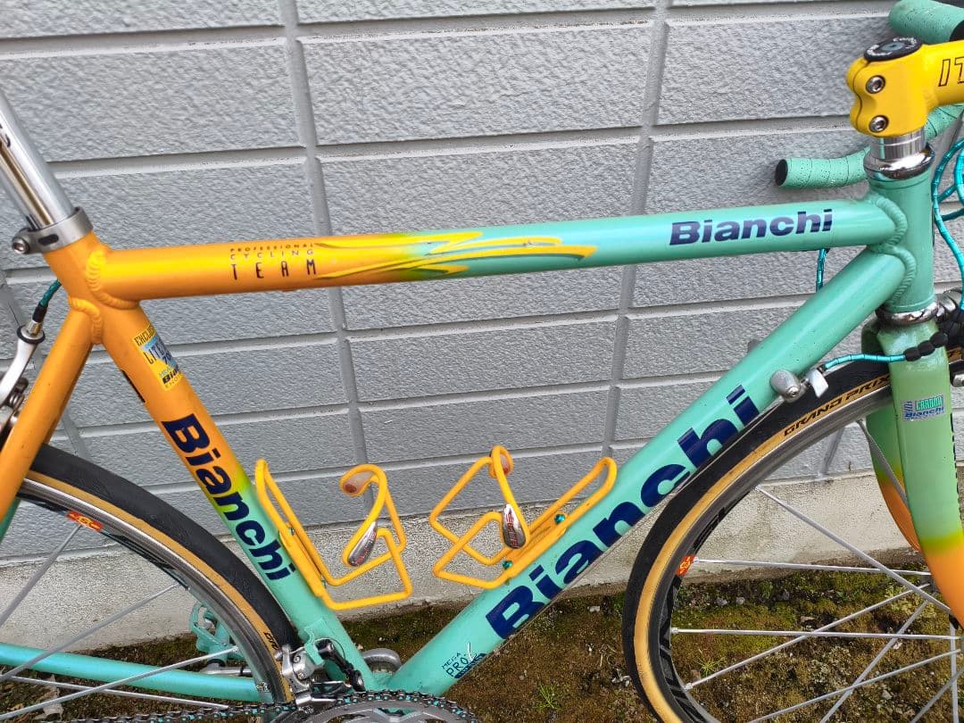 オレンジBianchi MegaPro L パンターニ　直接受渡