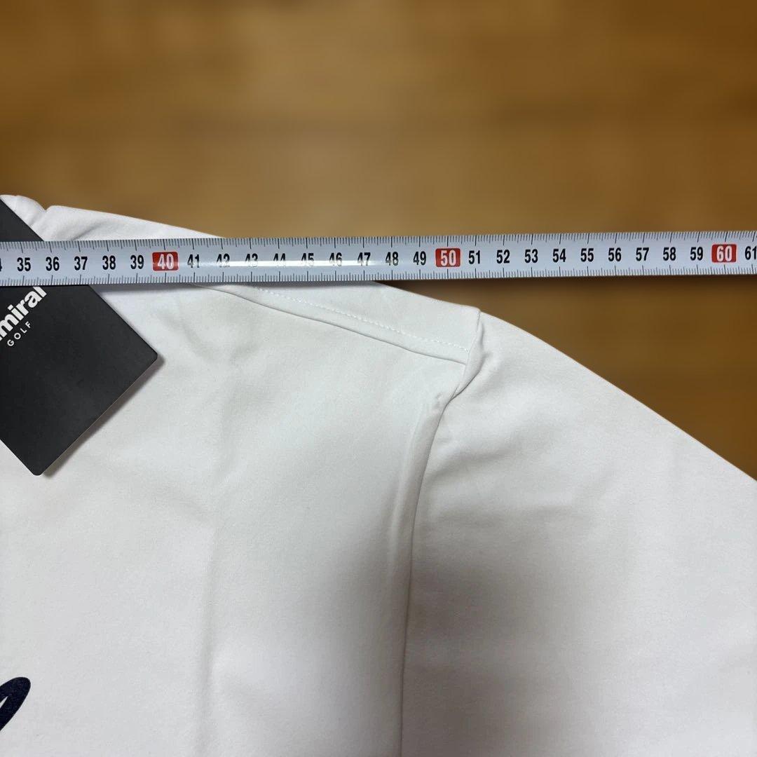 ☆新品☆Admiral アドミラルゴルフ 長袖モックネック　ホワイトLL