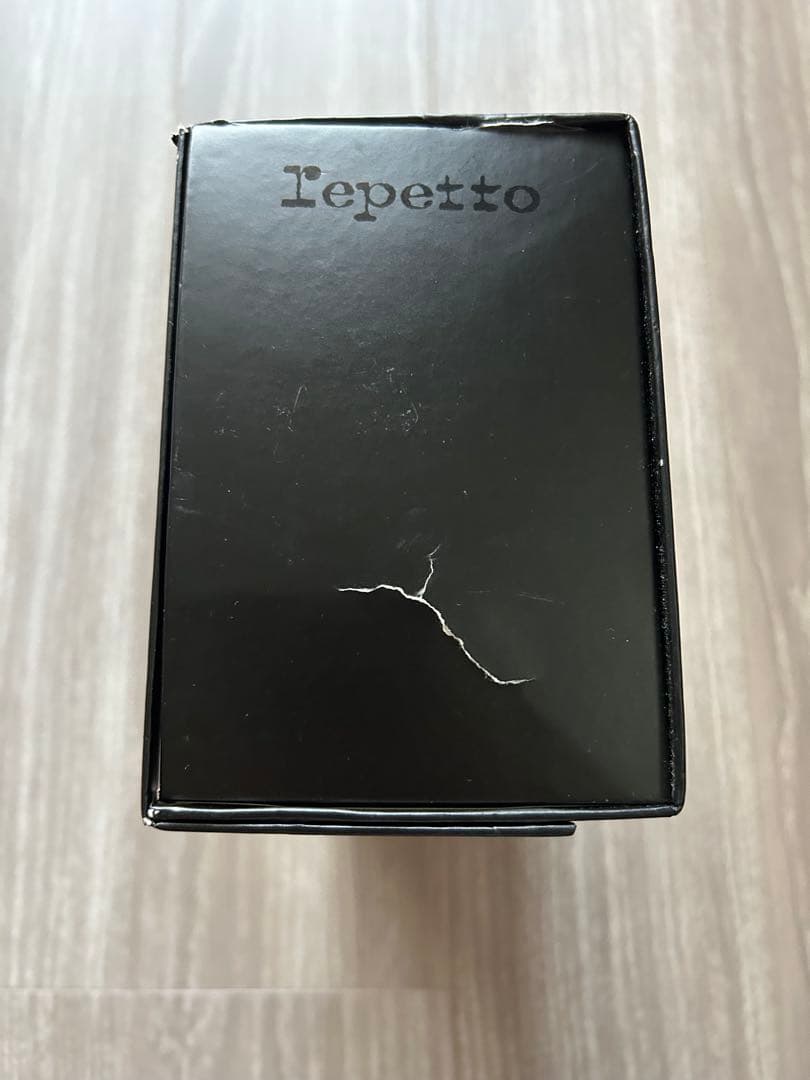 4.2万＋税repetto レペット 38.5/24 バレエシューズ グレー系