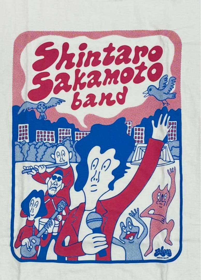 坂本慎太郎 Tシャツ Lサイズ 日比谷野音 ゆらゆら帝国