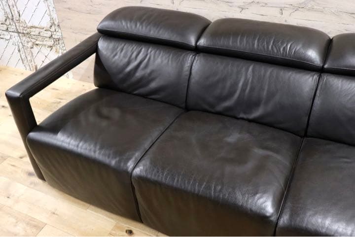 GMFF55○Domicil / ドミシール 3人掛けソファ トリプルソファ 長
