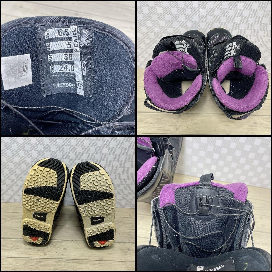 【即乗り3点セット♪】SALOMONブーツ＆スノーボード 142cm レディース