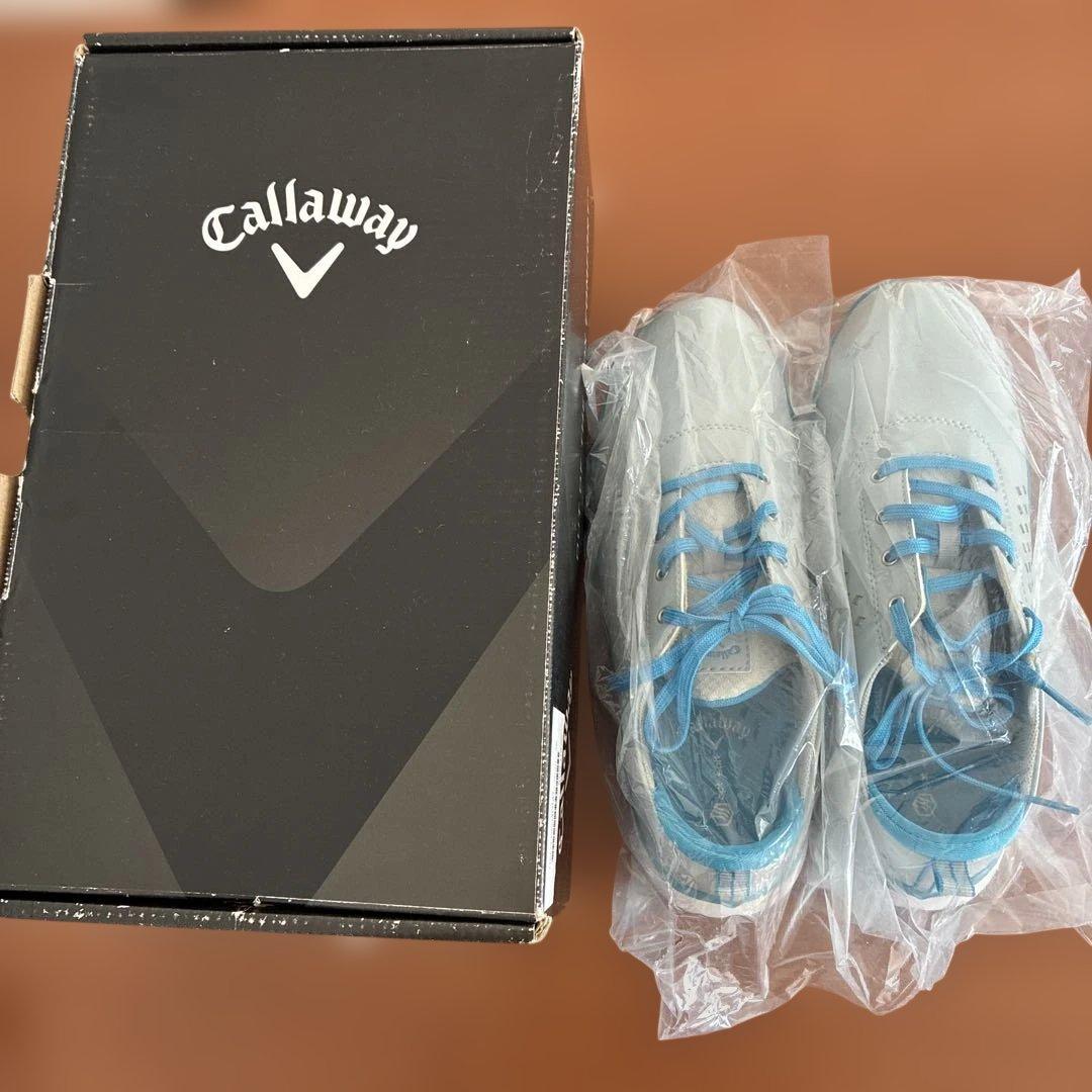 Callaway ゴルフシューズ 女性用 ライトブルー