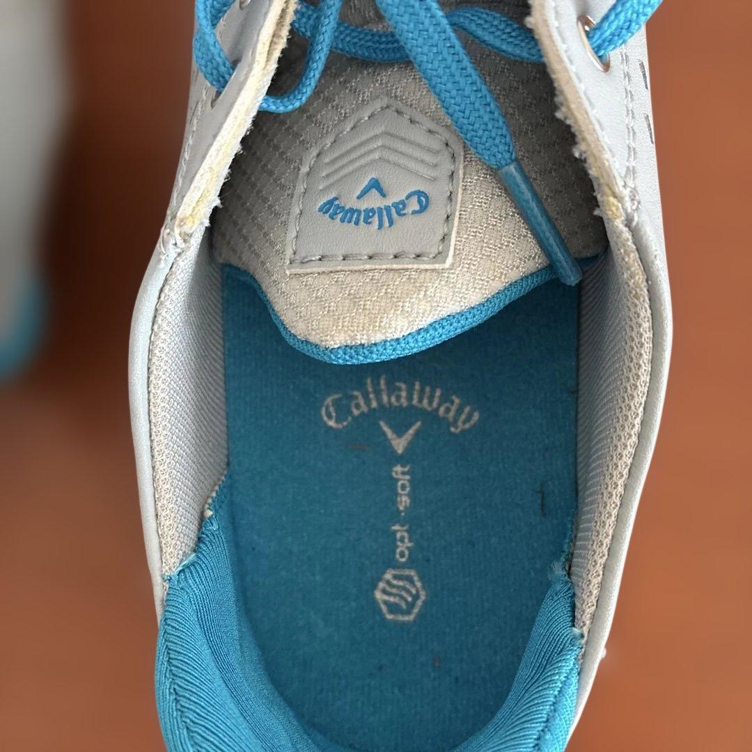 Callaway ゴルフシューズ 女性用 ライトブルー
