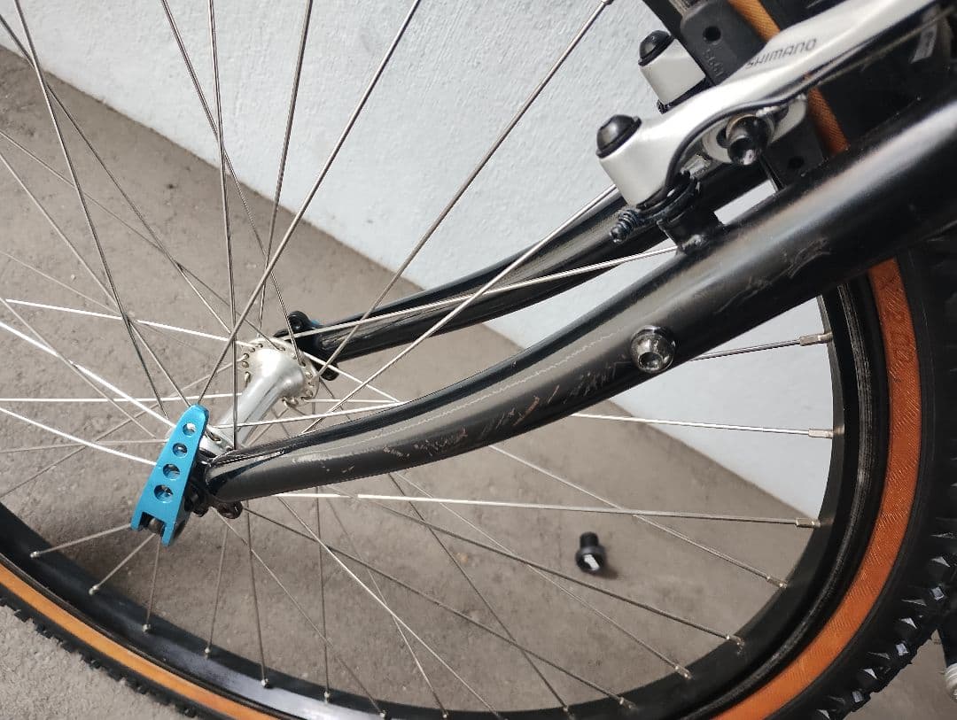 パナソニック マウンテンキャット チョイカスタム　オールドMTB クロモリ