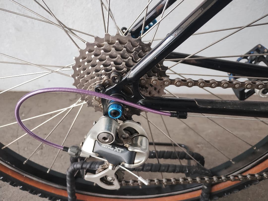 パナソニック マウンテンキャット チョイカスタム　オールドMTB クロモリ