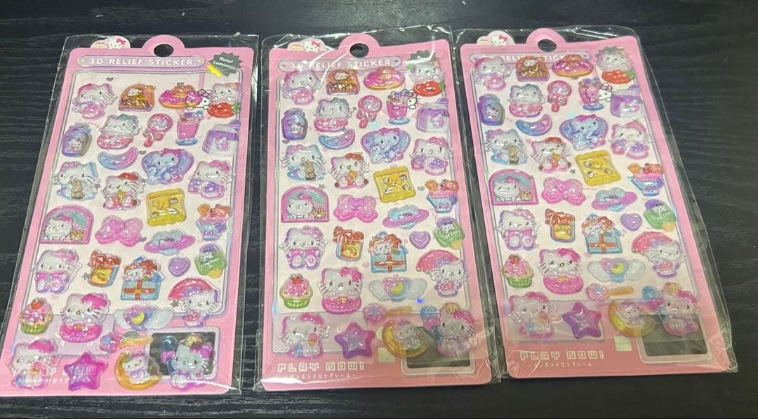 ボンボンドロップシール　シール　サンリオ　ちいかわ　動物　まとめ売り　４８点