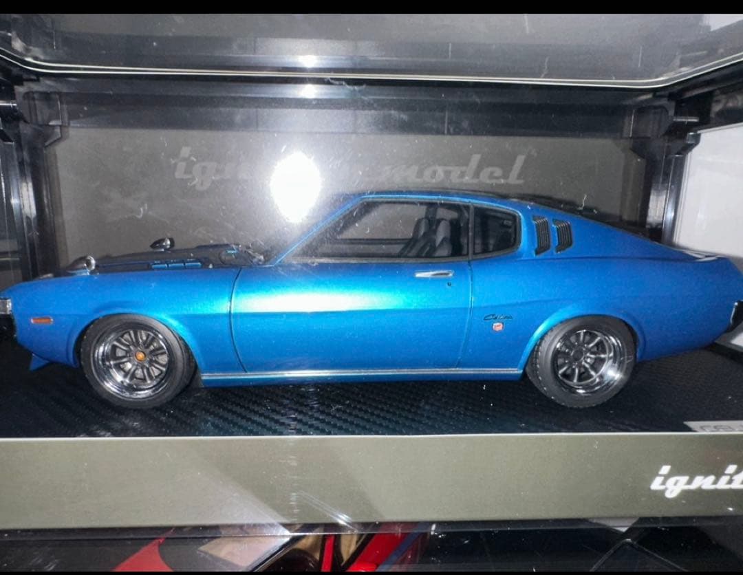 イグニッションCELICA LB 1600GTブルー ミニカー
