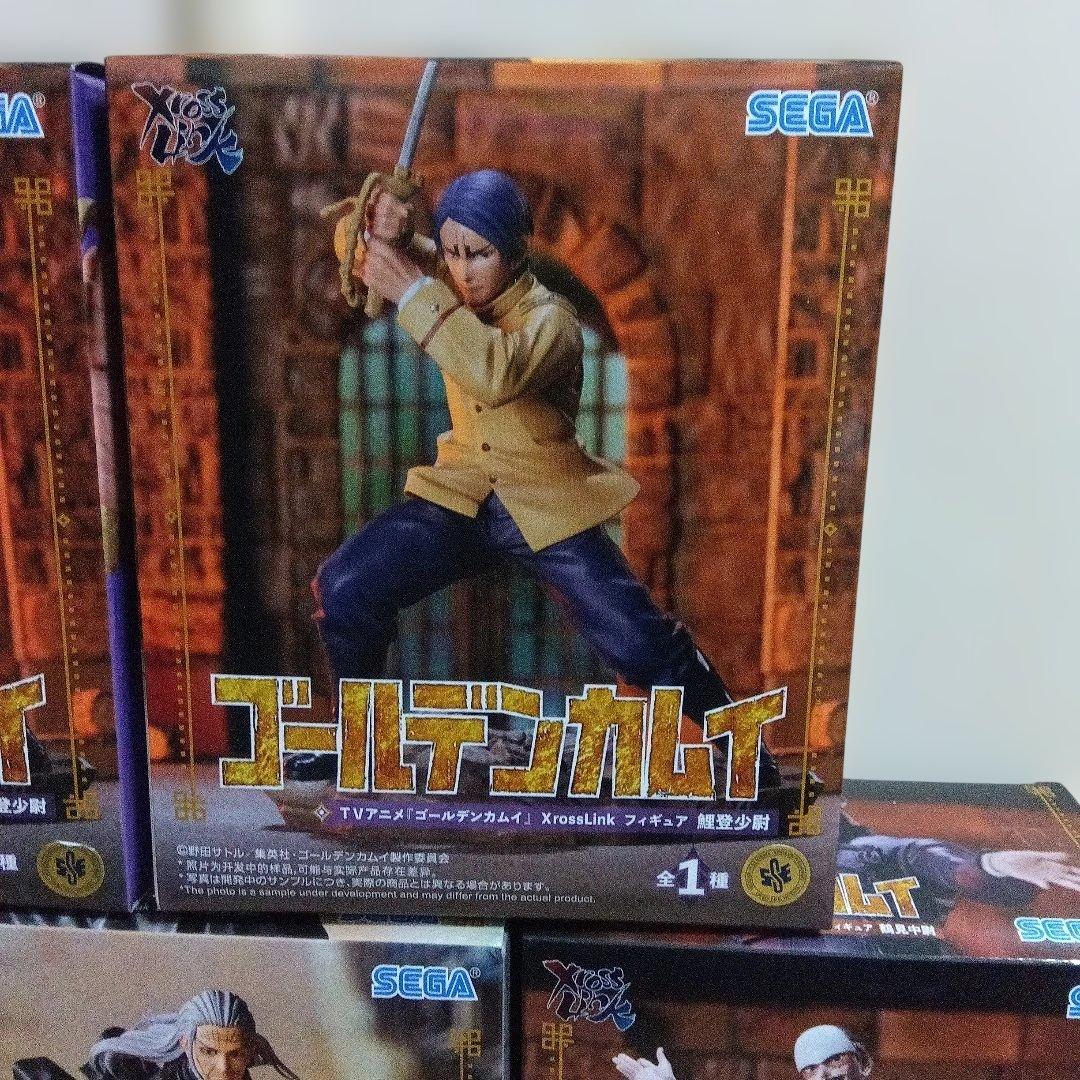 ゴールデンカムイ　XrossLinkフィギュア　鶴見中尉　鯉登少尉　土方歳三8点