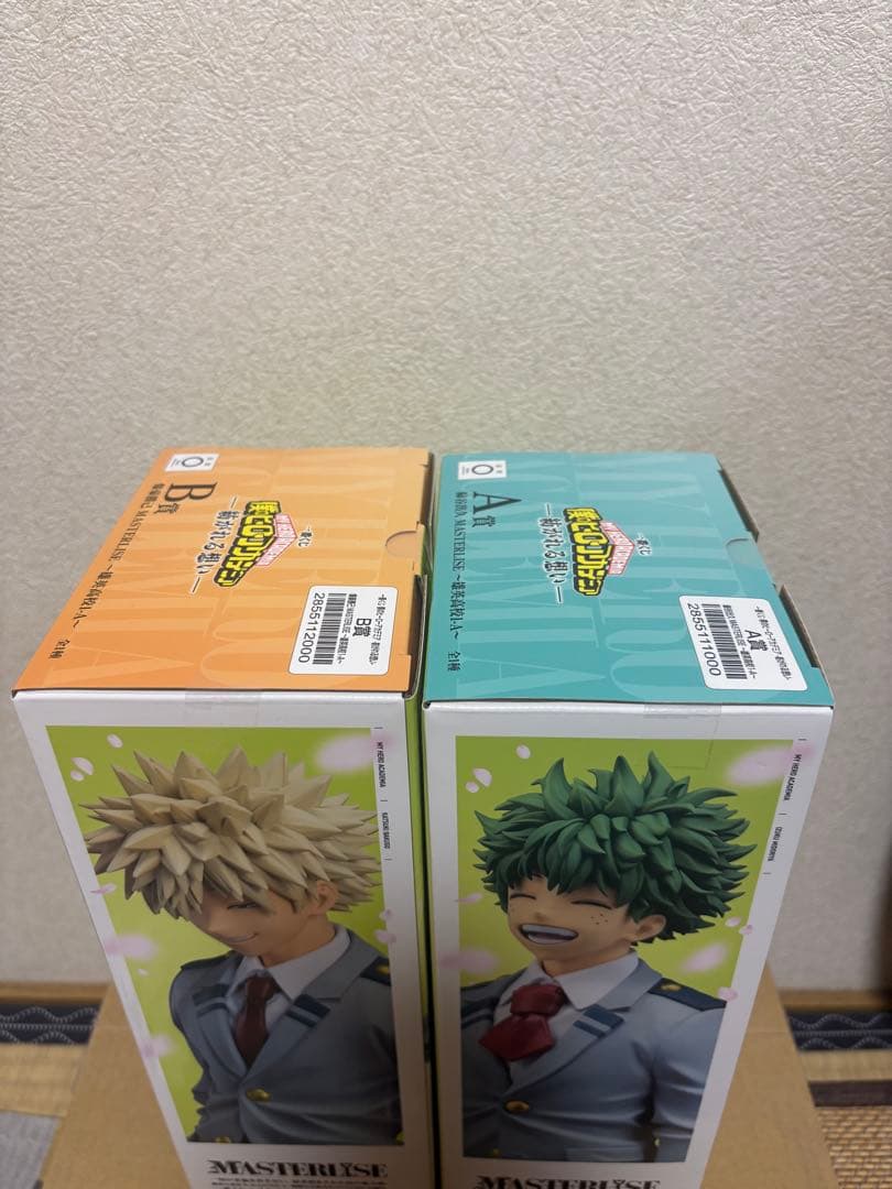 一番くじ 僕のヒーローアカデミア 紡がれる想い A賞 B賞 フィギュアセット