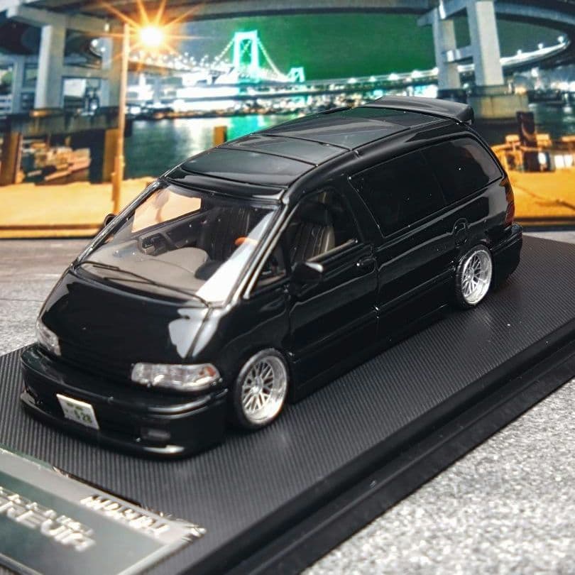 【カスタム品】MORTAL 1/64 トヨタ エスティマ FABULOUS仕様