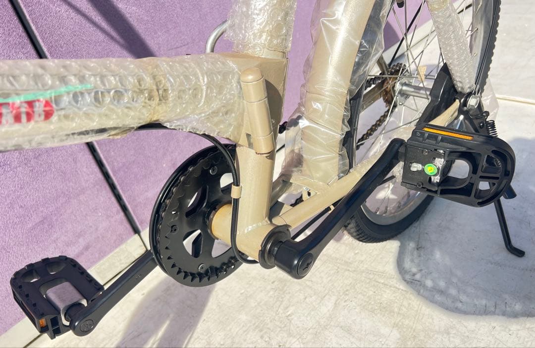 AERO折りたたみ自転車 ホワイト 小径