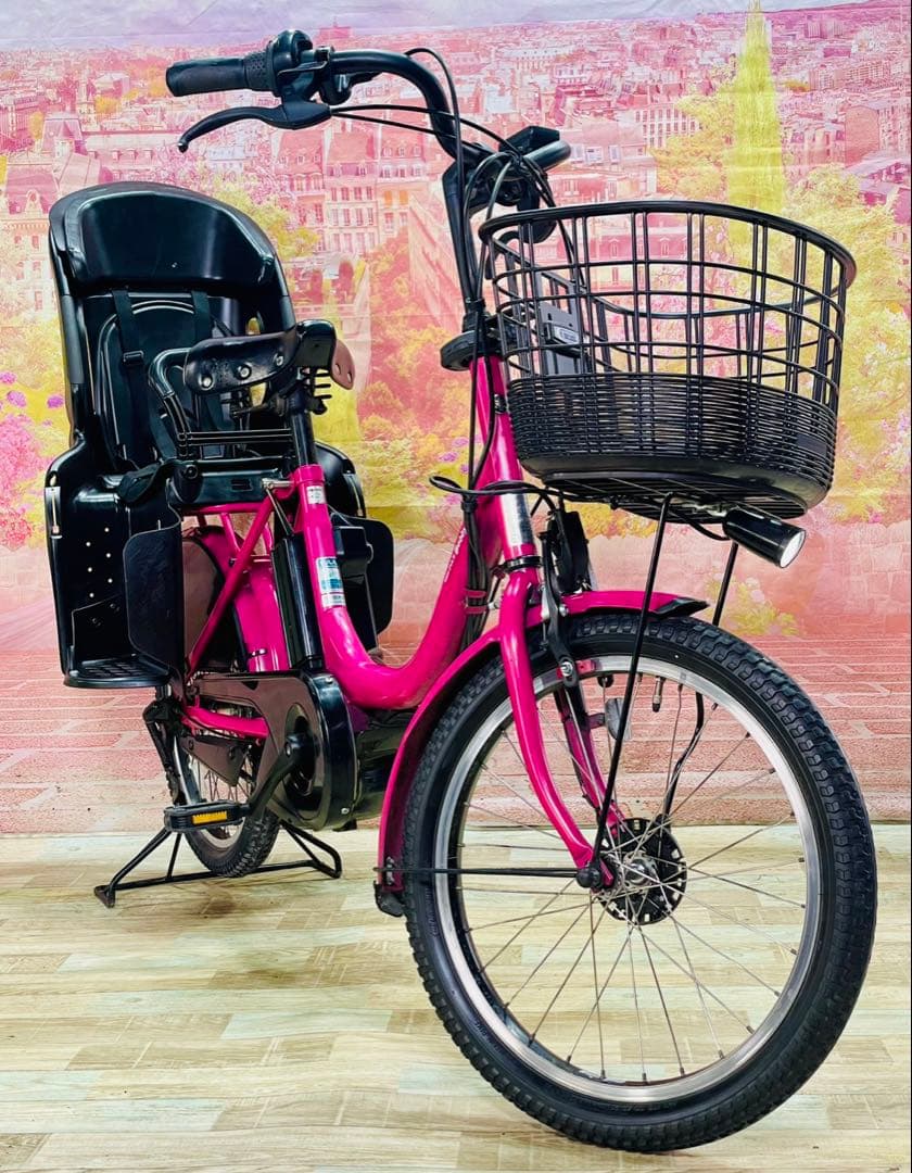 ZK3639 電動自転車 ヤマハ パスバビー 子供乗せ 20インチ 送料無料