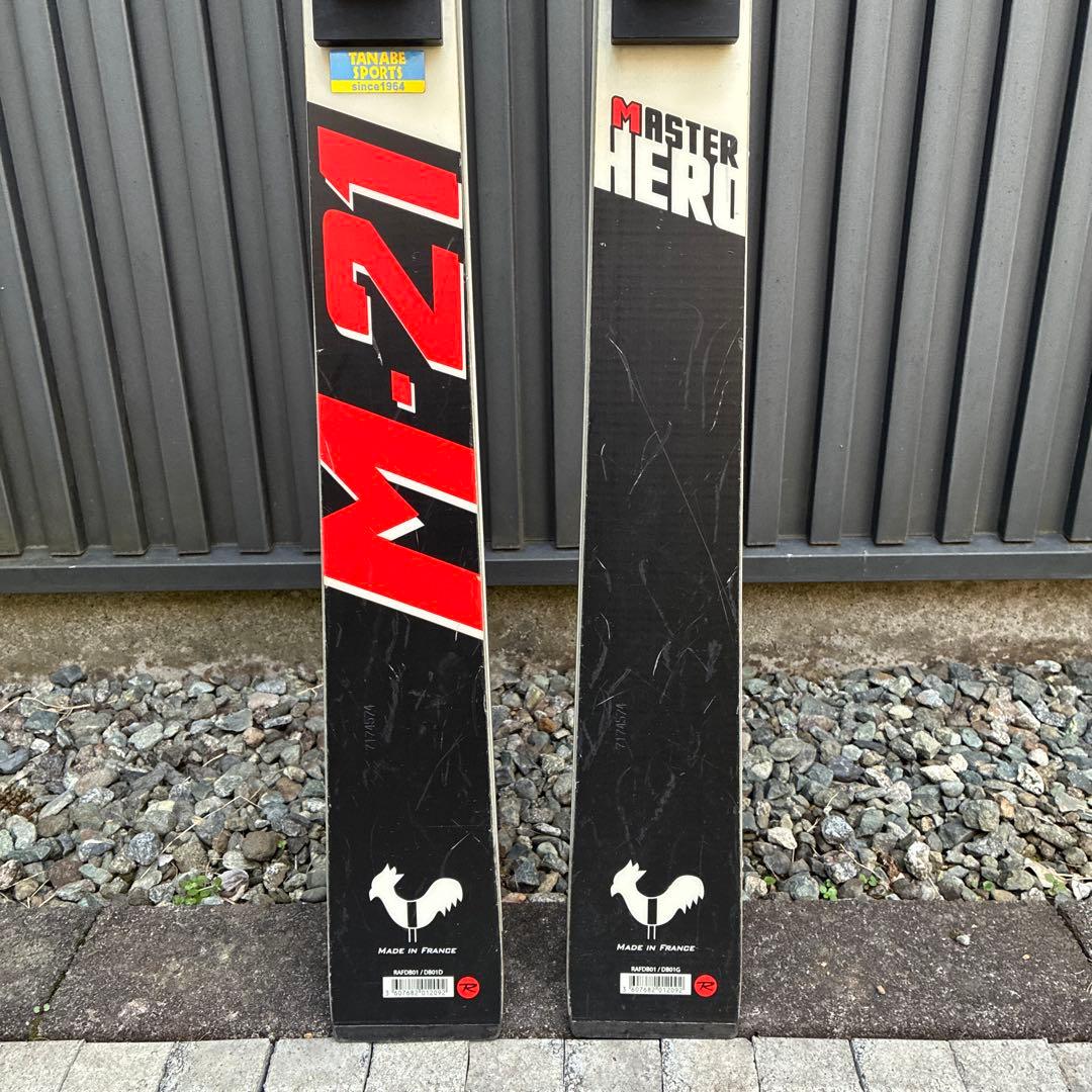 ロシニョール HERO MASTER M-21 180cm チューンナップ済