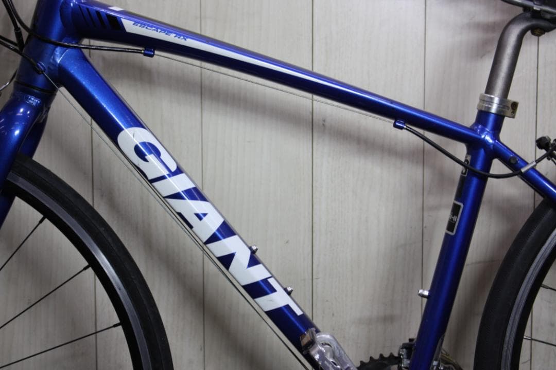 GIANT ESCAPE RX 700Cアルミ 24速 430mm 青色 クロス
