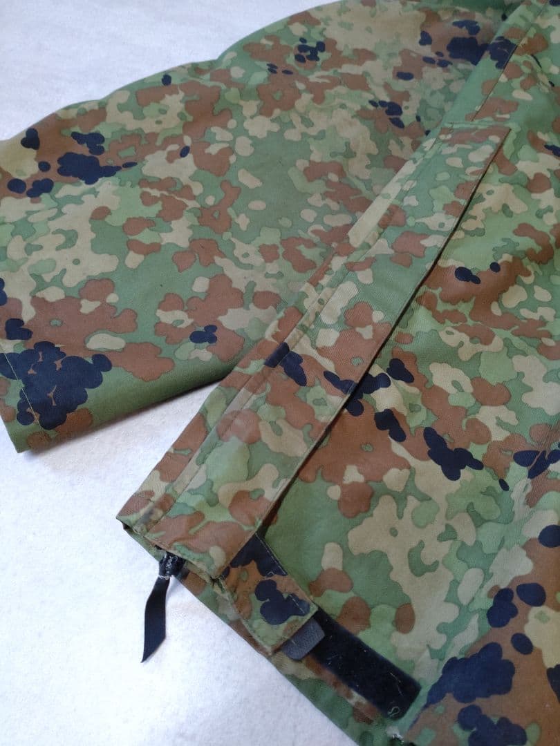 自衛隊戦闘服自衛隊迷彩雨衣上下ゴアテックスカッパレインスーツ防水ジャケット