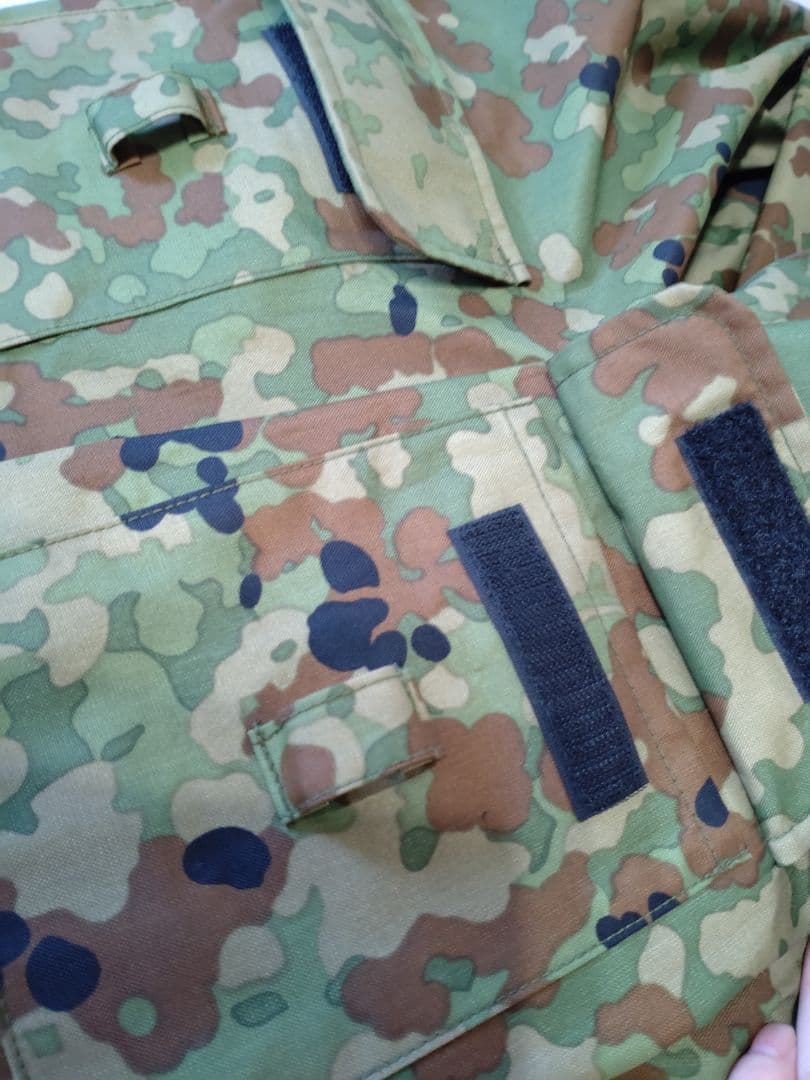 自衛隊戦闘服自衛隊迷彩雨衣上下ゴアテックスカッパレインスーツ防水ジャケット