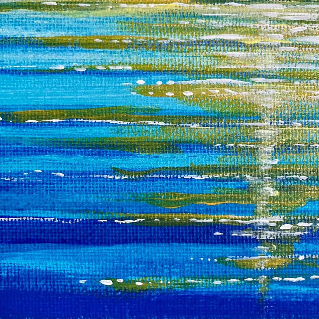 sunrise＊絵画　原画　風景画　海　空　朝日　ハワイ　沖縄　キレイな景色