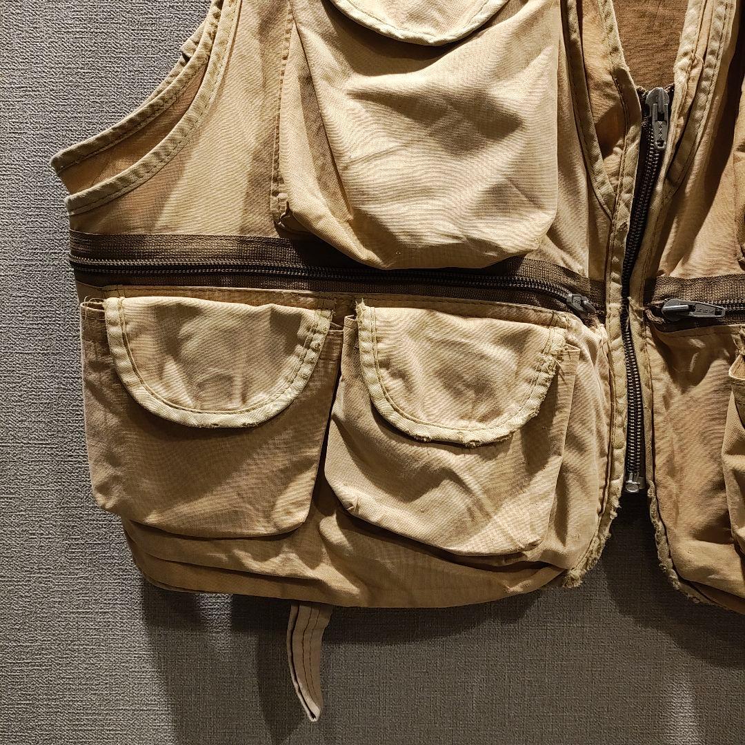 Ideal fishingvest アイディール ベスト フライ ビンテージ