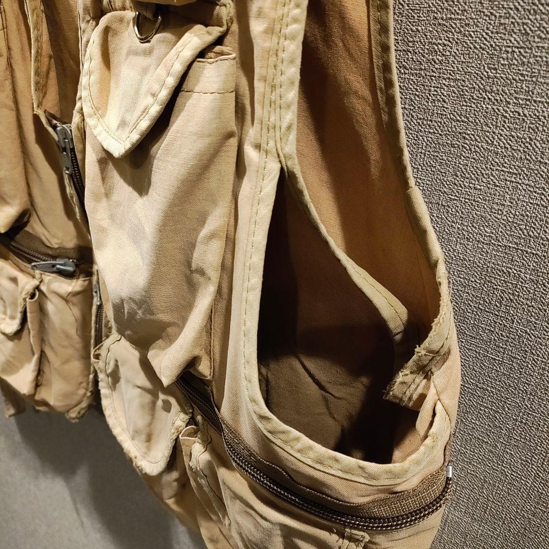Ideal fishingvest アイディール ベスト フライ ビンテージ
