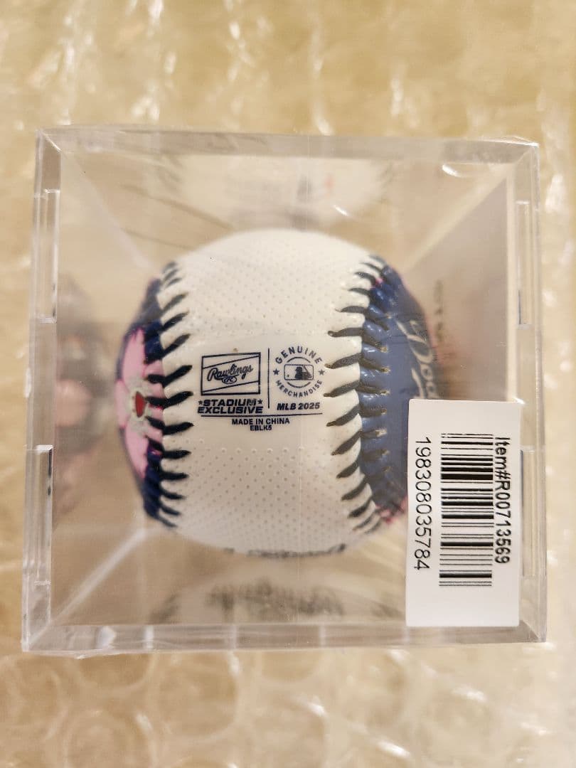 c*u様 正規品 ローリングス ドジャース ボール 村上隆×MLB コラボ 大谷
