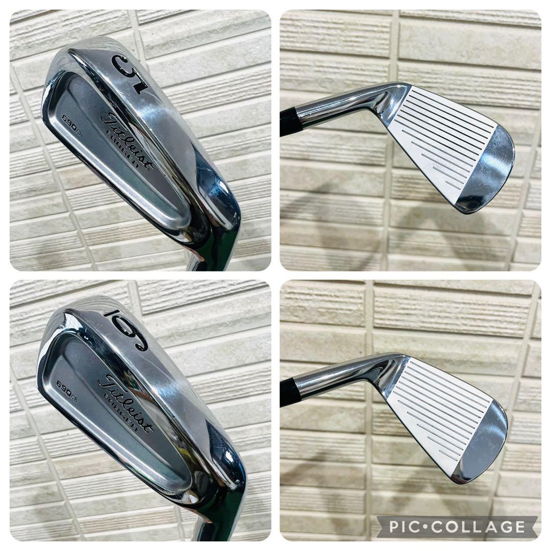 ほぼ未使用 タイトリスト 690CB アイアンセット 8本 DG s300 名器