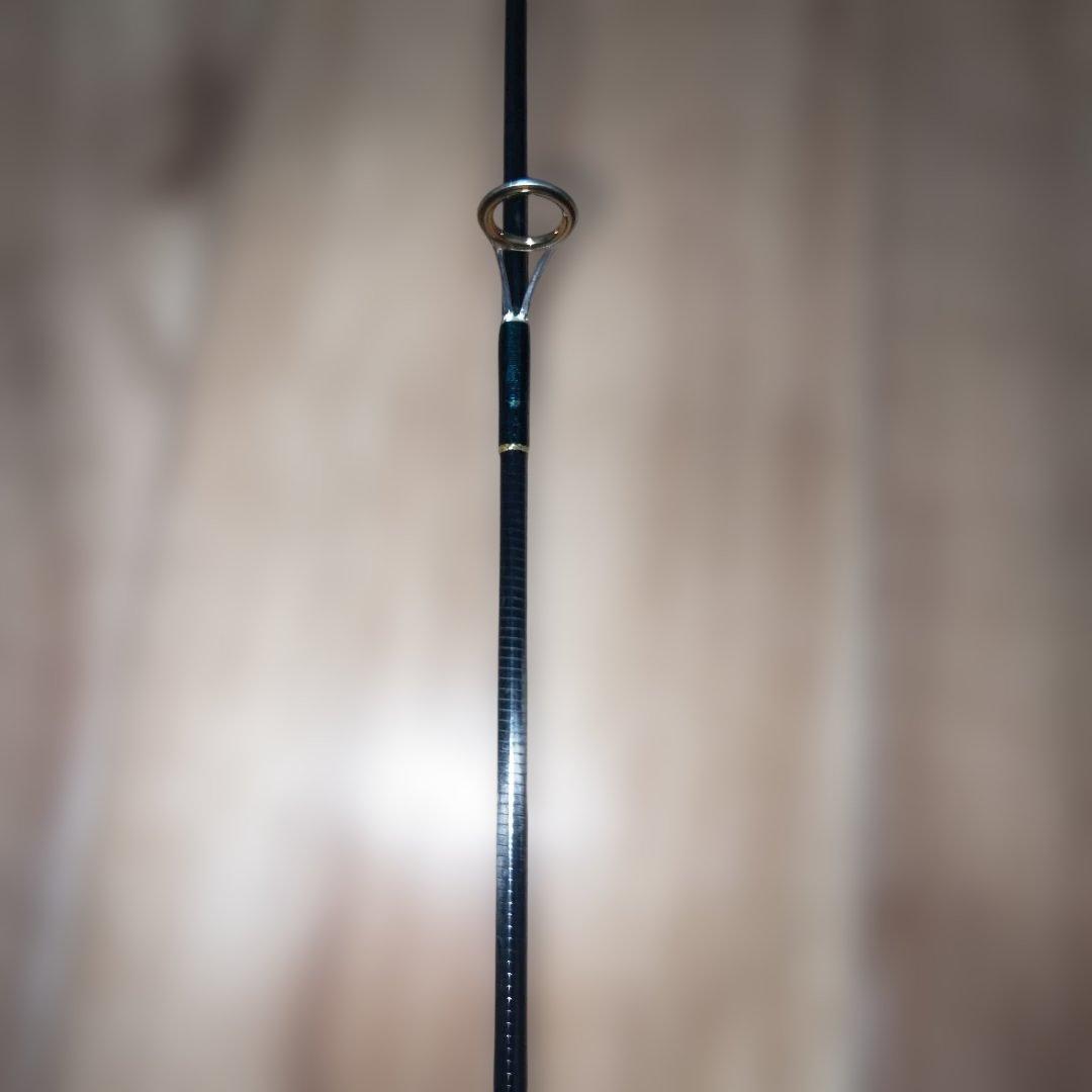 【美品】ウエダ_PRO4_LCS-60B_ボロン_スピニング バスロッド