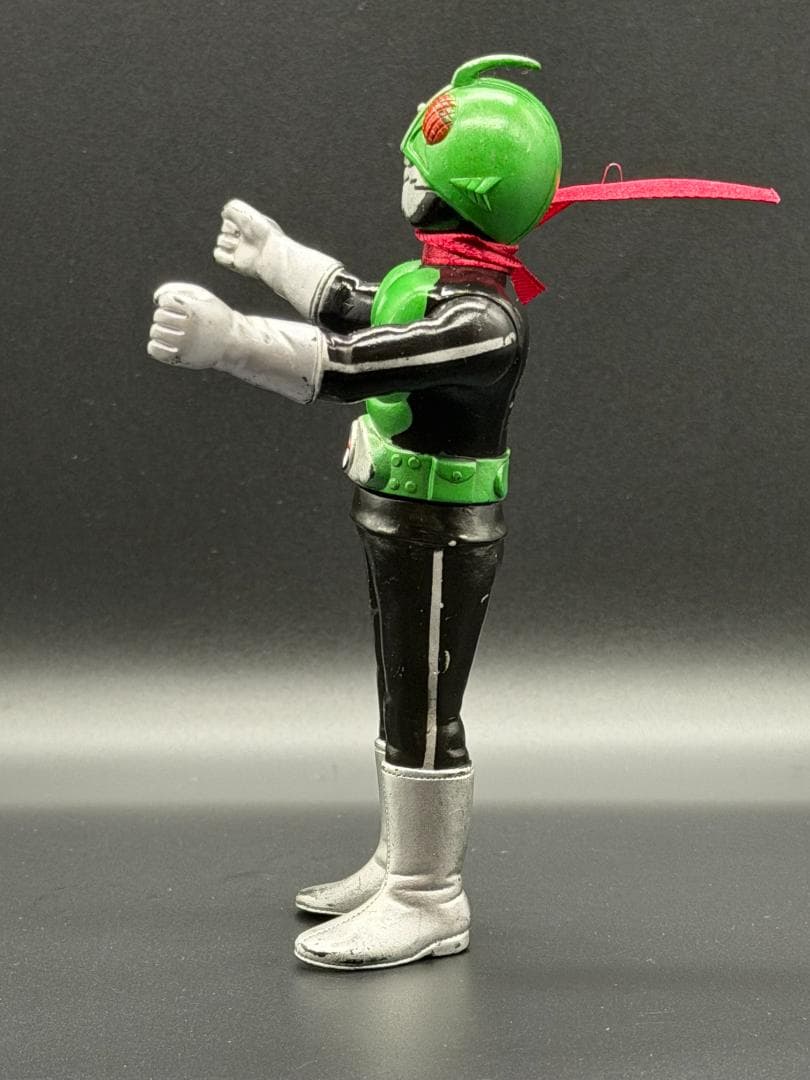 【美品/当時】ポピー 仮面ライダー1号 ソフビ 約13cm 昭和レトロ 石森プロ