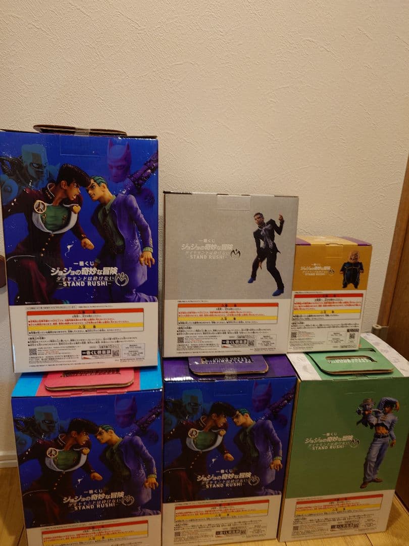 ジョジョの奇妙な冒険 A C D E F ラストワン賞 フィギュア セミコンプ