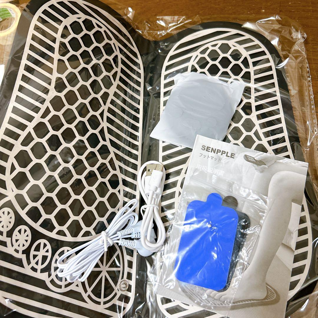 リラックス　足痩せ　フットマット 足裏ケア EMS 足裏フットマット 足 太もも