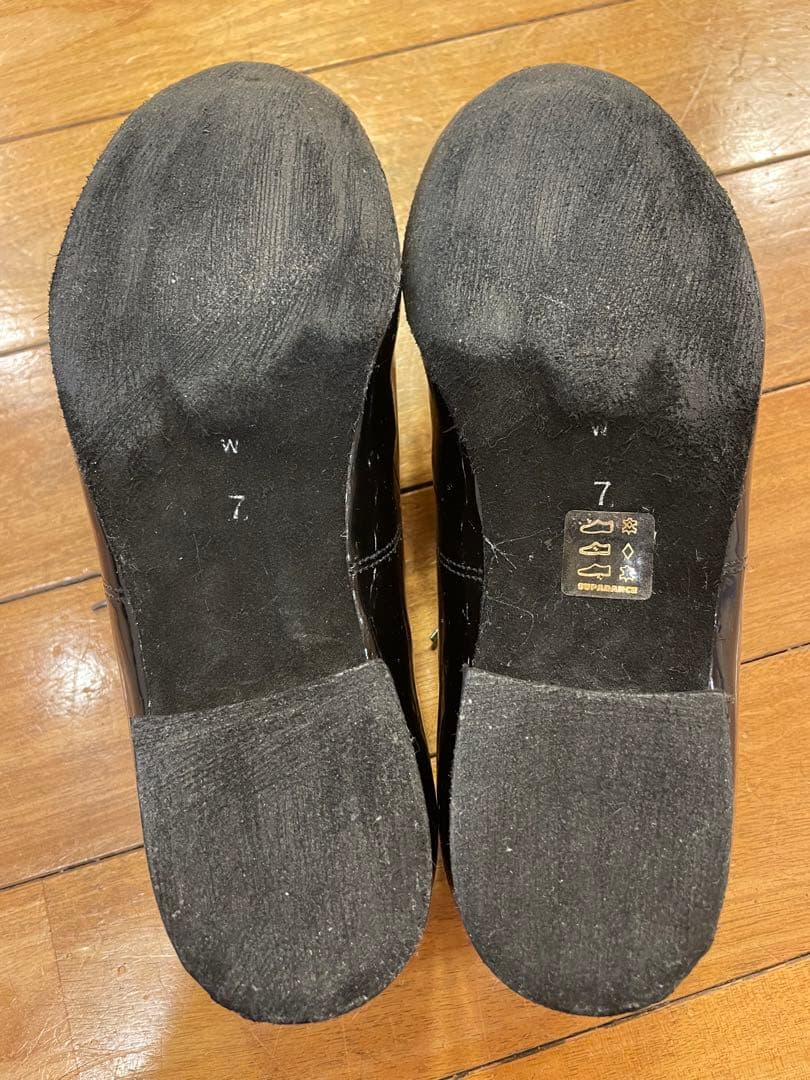【お値打ち‼️】中古　SupaDance社　社交ダンス用男性用エナメルシューズ