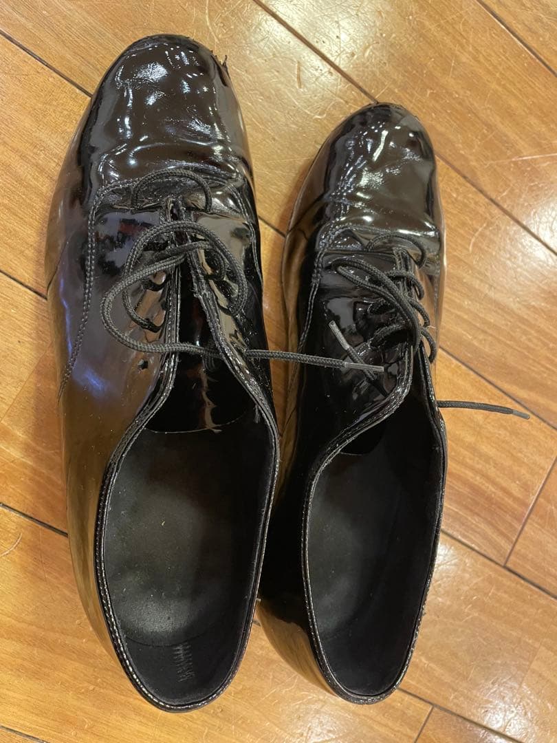 【お値打ち‼️】中古　SupaDance社　社交ダンス用男性用エナメルシューズ