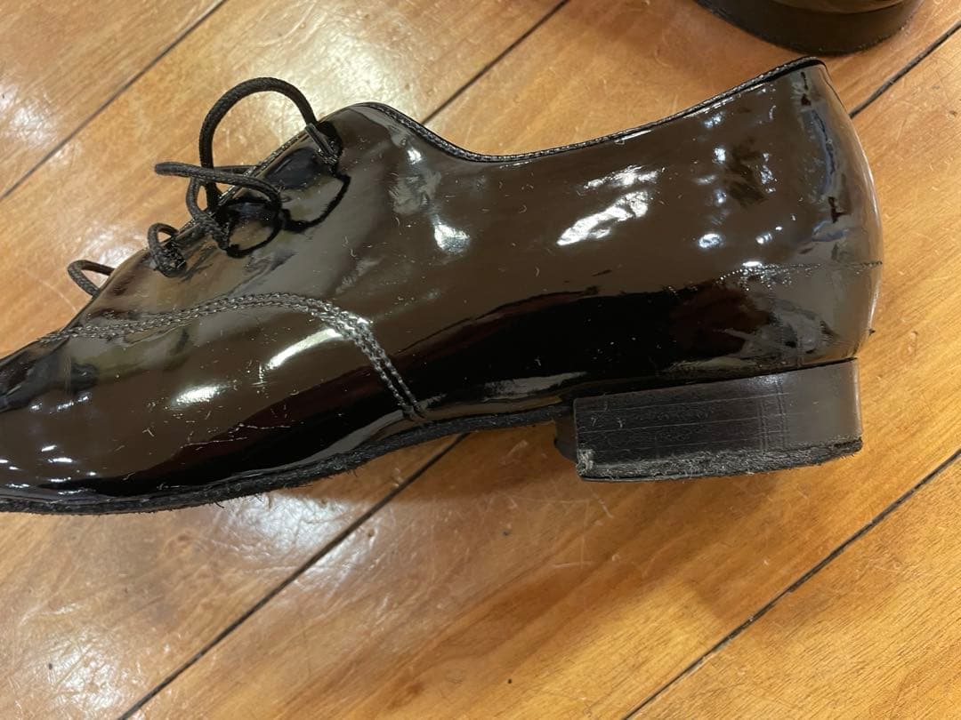【お値打ち‼️】中古　SupaDance社　社交ダンス用男性用エナメルシューズ
