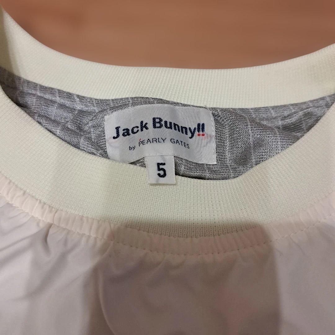 Jack Bunny!! ホワイトウインドブレーカー サイズ5