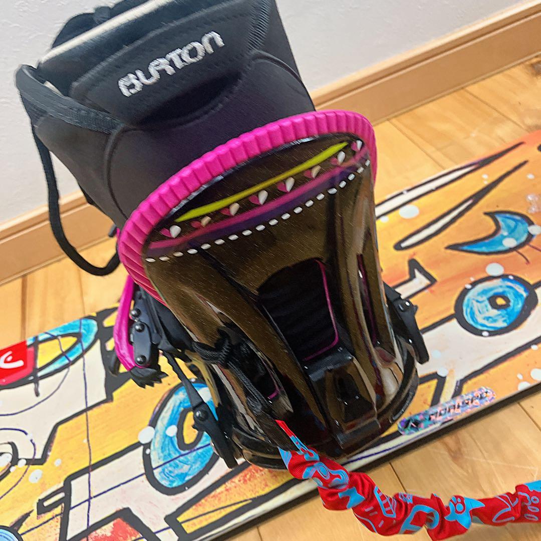 美品 HEAD レディース スノーボード 139cm BURTON バートン