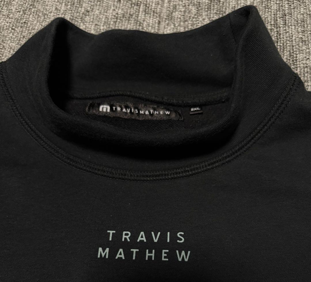 TRAVIS MATHEW トラビスマシュー モックネック スウェットトレーナー